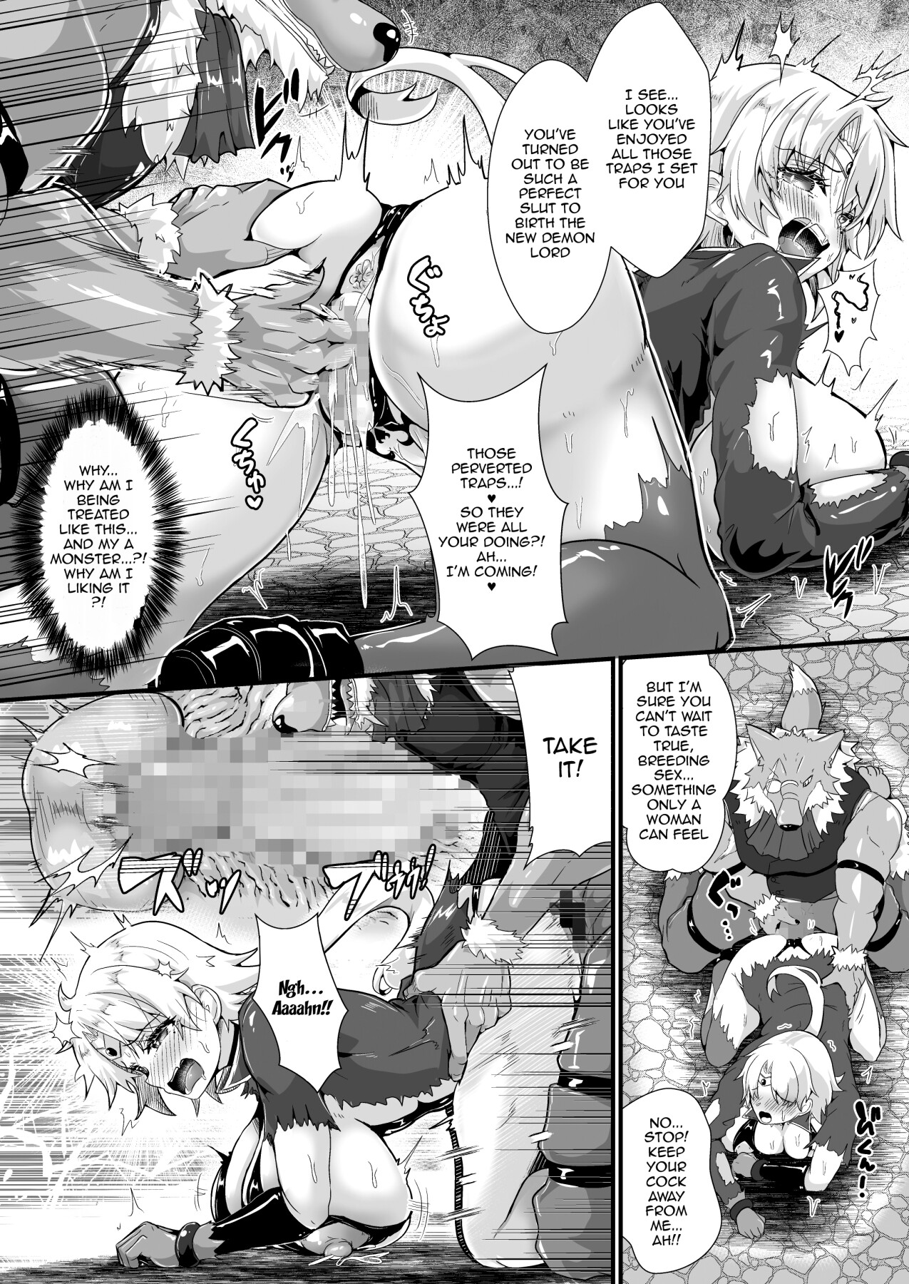 Hentai Manga Comic-TS Hero Can't Go Back-Read-17